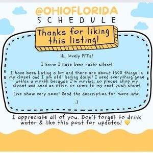 OhioFlorida live updates!! 💕